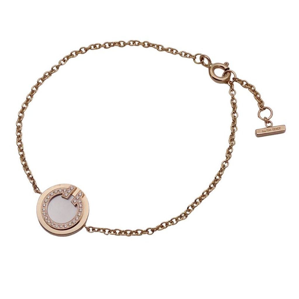 Tiffany  Co Bracelet Diamond Mother Of Pearl